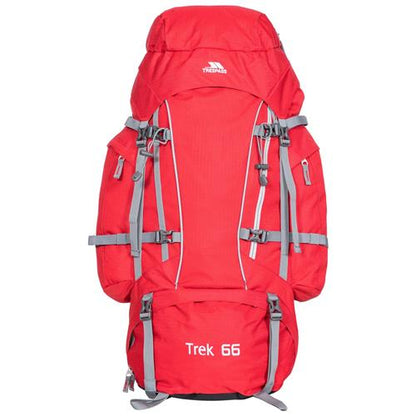 Trespass 'Trek' 66 Litre Camping Hiking Bag Travel Backpack-5